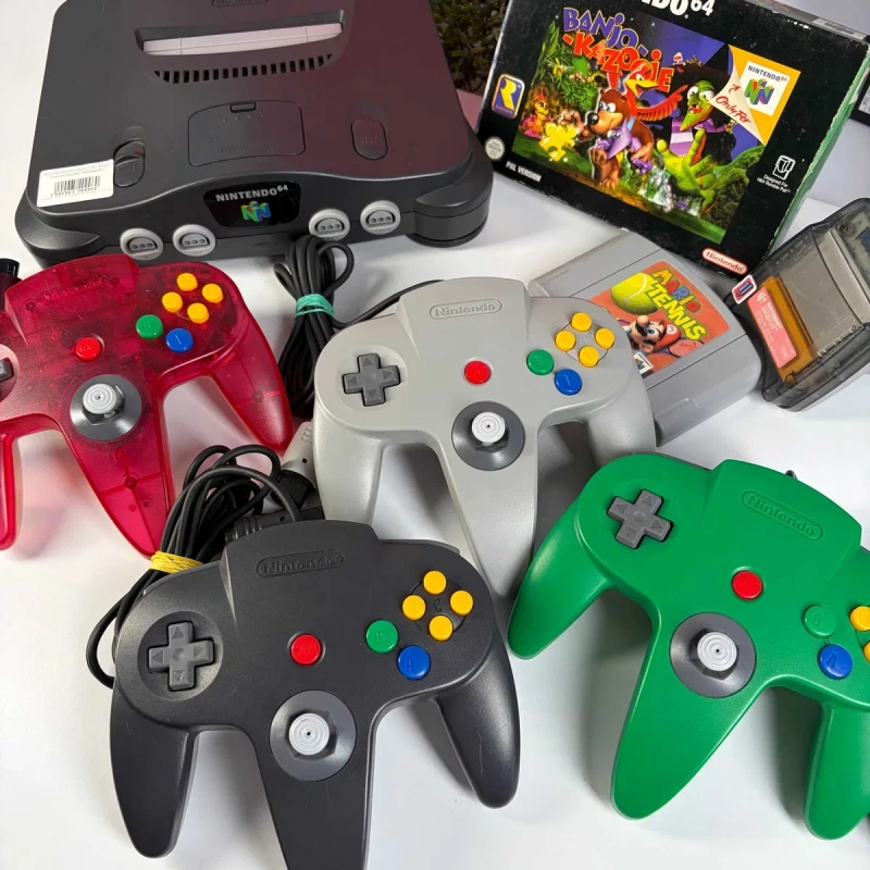 Гра Nintendo N64 Diddy Kong Racing Б/У Оригінальний картридж нінтендо н64 Діді Конг Гонки асортимент ретро ігри на нінітендо — фото 7