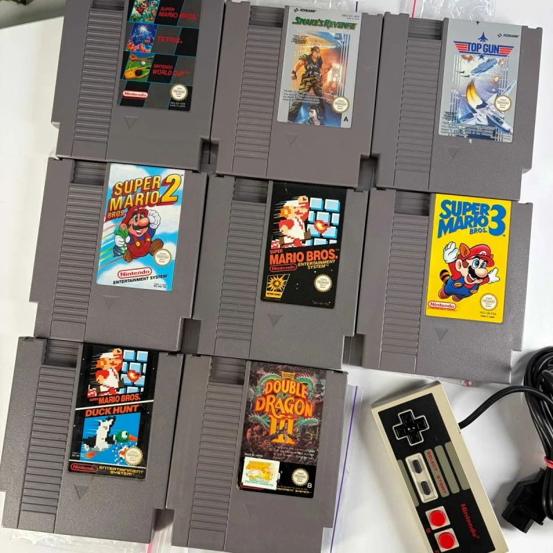 Гра Nintendo NES Super Mario Bros. Б/У Оригінальний картридж НЕС Супер Маріо Брос нінтендо асортимент ігри нес — фото 4