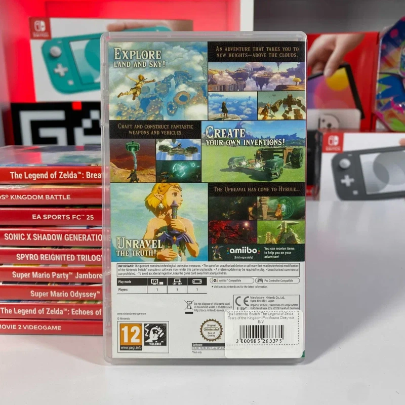 Гра Нінтентдо Свіч The Legend of Zelda Ігри для Switch Зельда вживана — фото 2