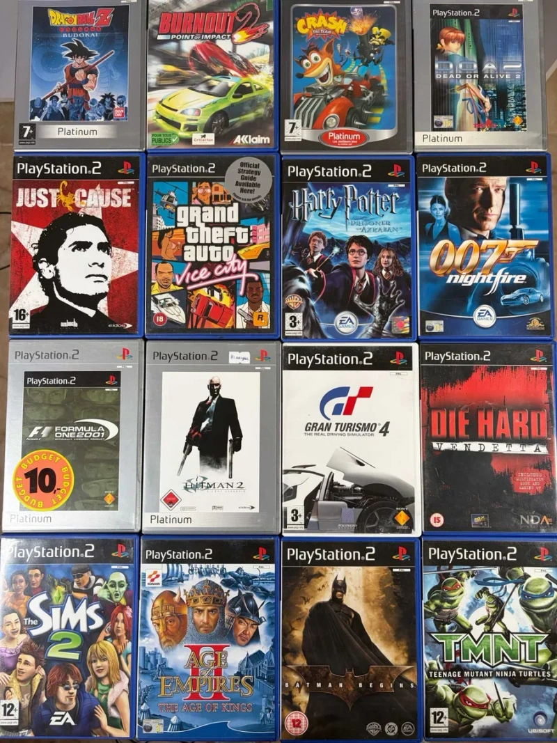 Гра PlayStation 2 Grand Theft Auto San Andreas Б/У Оригінальна ігра ПС2 ГТА Сан Андресс асортимент ігор — фото 4