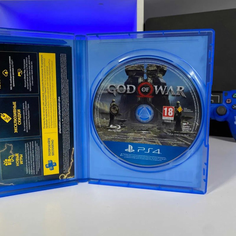 Гра PlayStation 4 God of War PS4 Диск Год оф Вар ПС4 Б/У Вживаний Ігри — фото 3