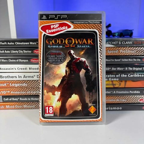 Гра Sony PlayStation Portable God of War Ghost of Sparta PSP Б/У Оригінальна ігри ПСП Бог Війни Привид спарти асортимент ігор псп год оф вар