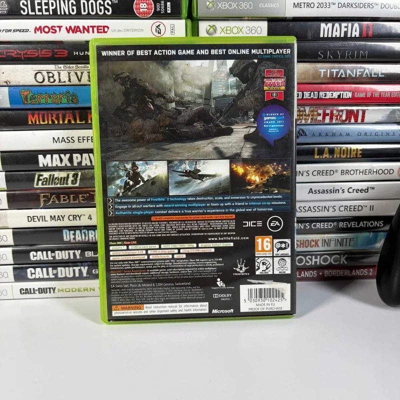 Гра Xbox 360 Battlefield 3 Б/У Оригінальна ігра Іксбокс 360 Батлфілд 3 асортимент ігор хбокс 360 — фото 3