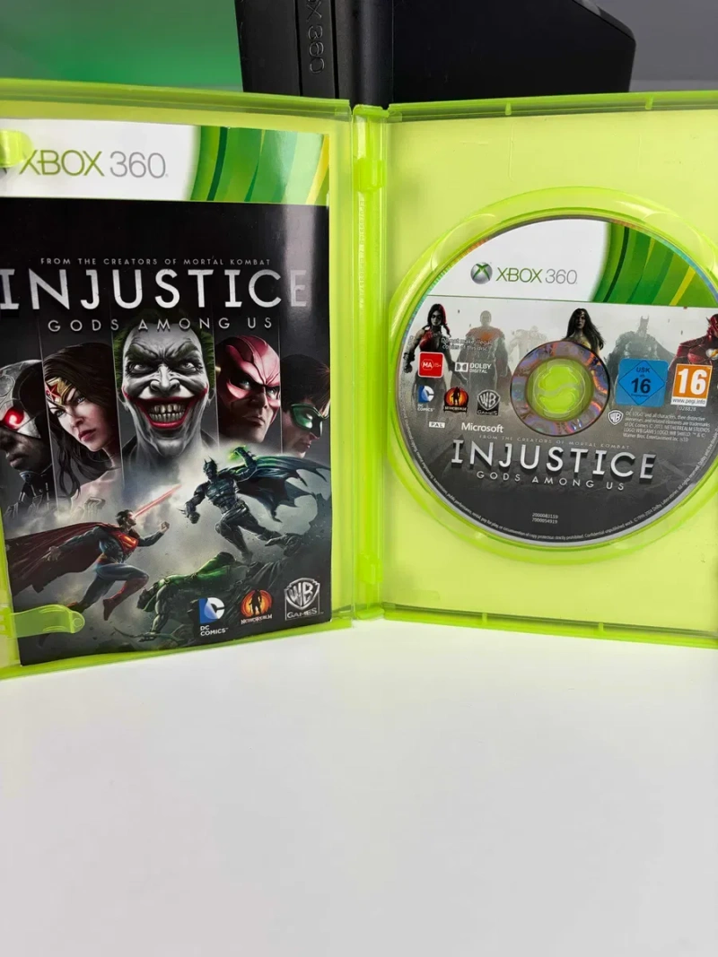 Гра Xbox 360 Injustice Gods Among Us Б/У Оригінальна ігра Іксбокс 360 Інджастіс Боги Серед Нас асортимент ігор хбокс — фото 3