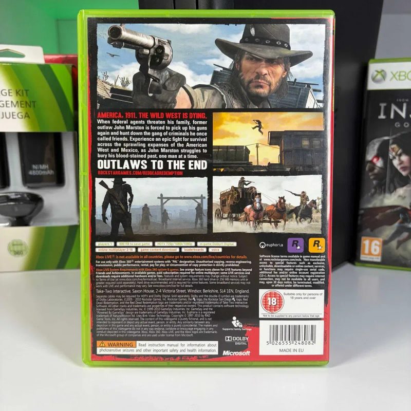 Гра Xbox 360 Red Dead Redemtion RDR Б/У Оригінальна ігра РДР ред дед редемшен Іксбокс 360 ігри асортимент — фото 2