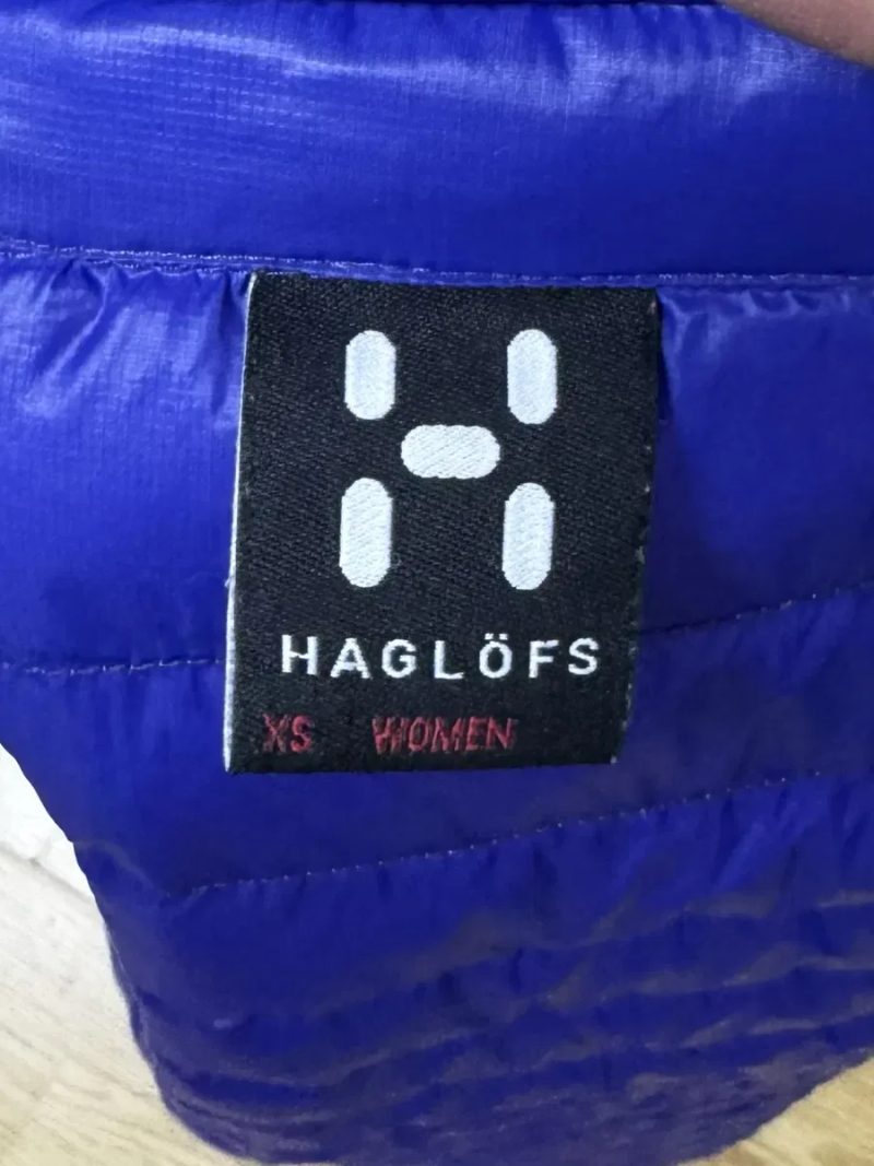Haglofs Pertex Quantum куртка пуховик XS размер женская оранжевая стёганая — фото 5