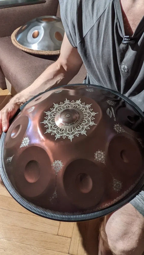 Handpan "Мрія" | 9 нот | Gm (соль мінор) ханг з мандалами