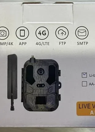Hc960Pro Фотоловушка Hc960Pro 4G камера 8000mAh Suntek HC960Pro онлайн видеокамера hc940pro hc950pro hc960pro фотоловушка на сімкарті — фото 3