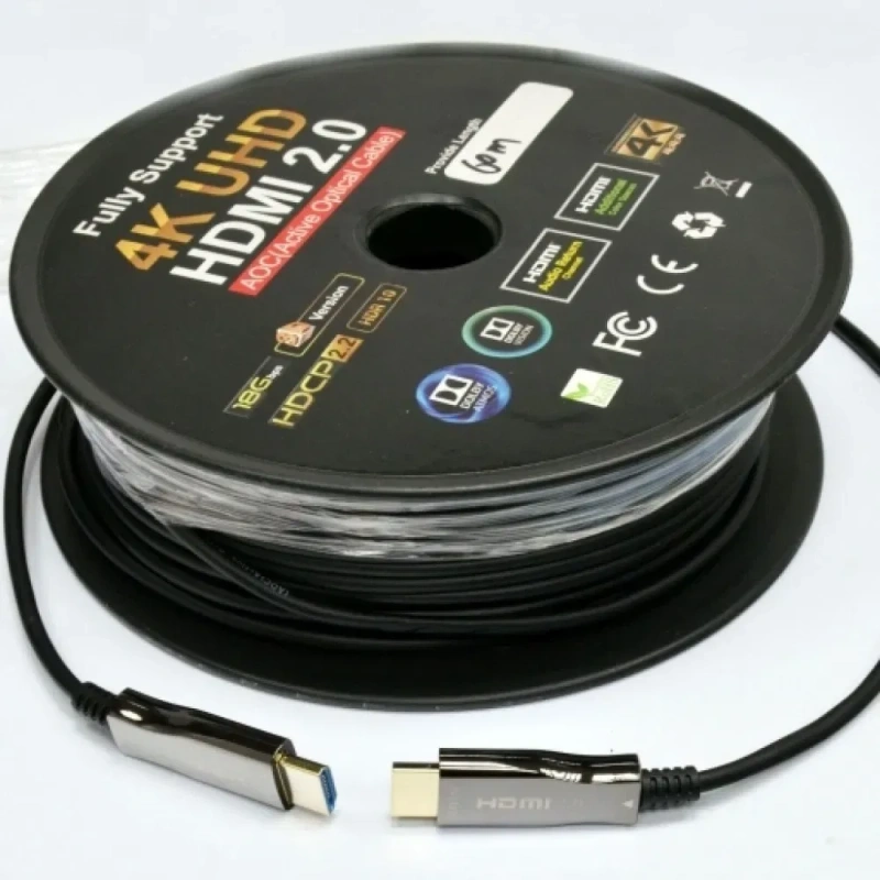 HDMI  Кабель-оптичний 4К 8К UHD 10,15,20,30,60,100 м(AOC) — фото 5