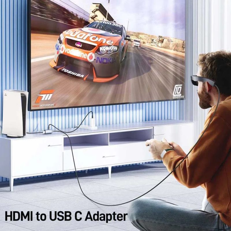 HDMI to Type-C adapter перехідник 4k 60hz для XREAL Air Switch Steam Rokid Max/Air RayNeo — фото 3