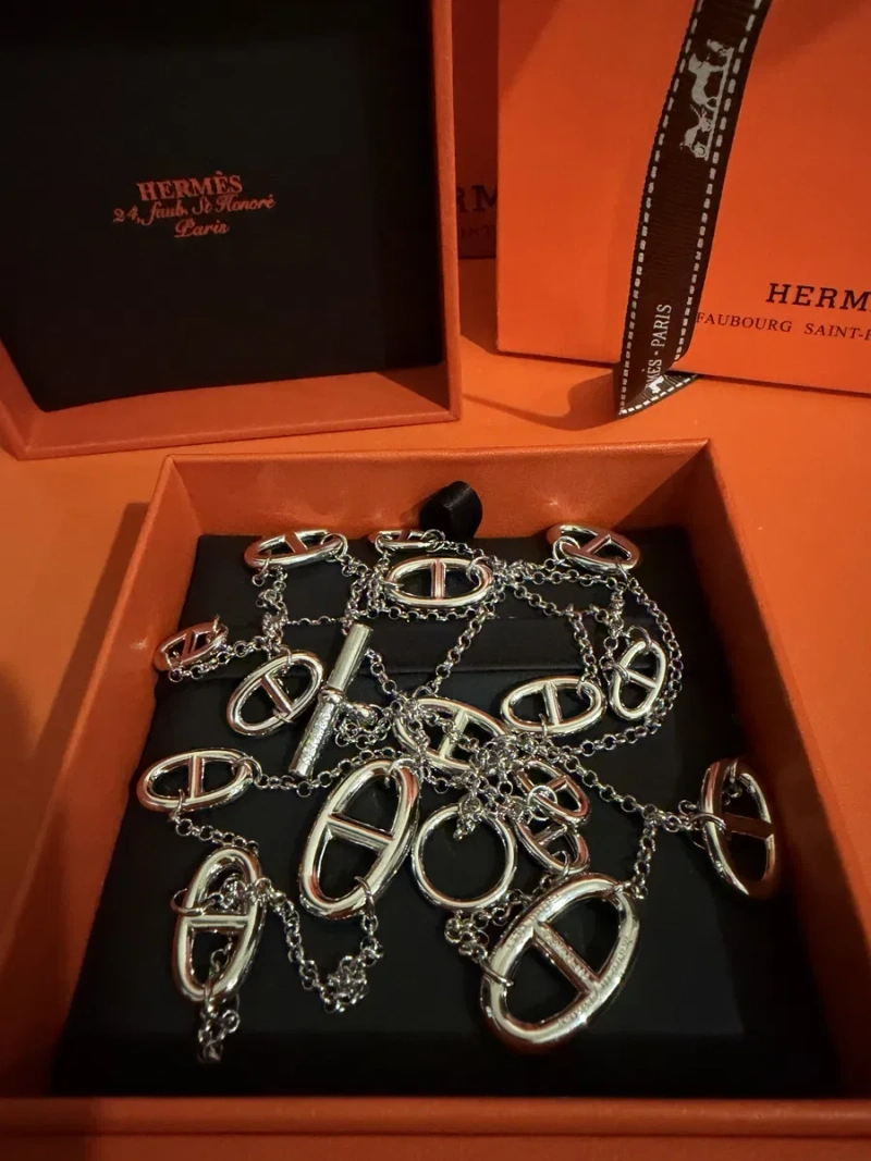 Hermes кольє, цепочка — фото 5