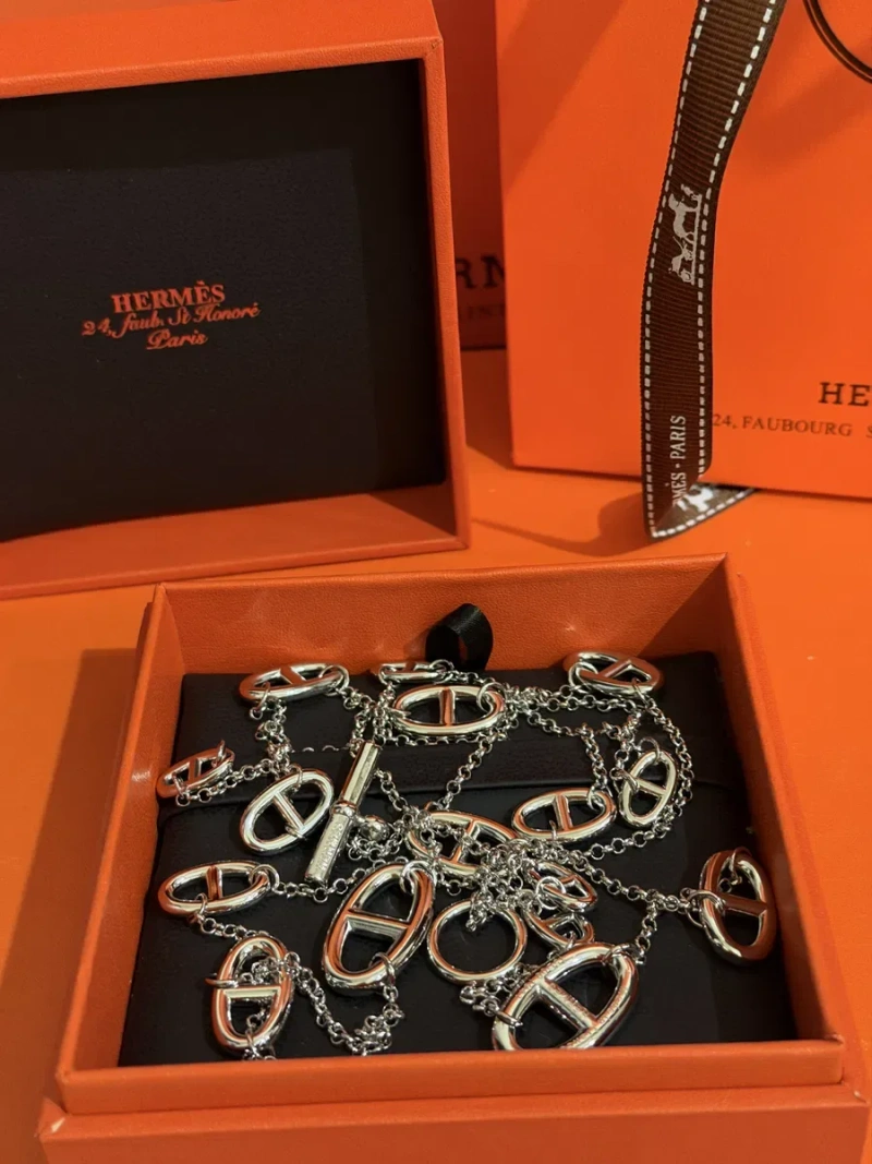 Hermes кольє, цепочка — фото 7