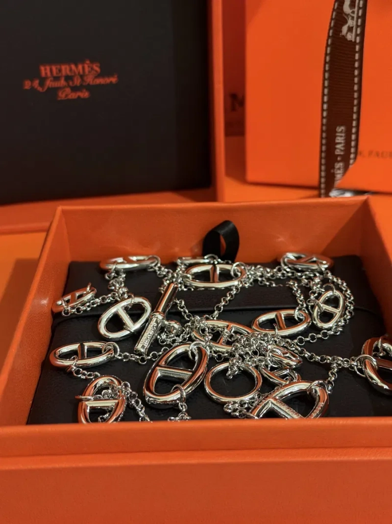 Hermes кольє, цепочка — фото 8
