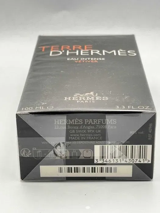 Hermes Terre d'Hermes Eau Intense Vetiver edp 100 мл Оригинал — фото 3