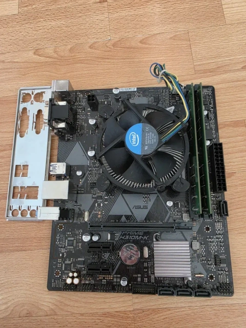 HexaCore Intel i5-8500 4.1Ghz+ASUS H310M-K/охолодження Мощний комплект 6ядер