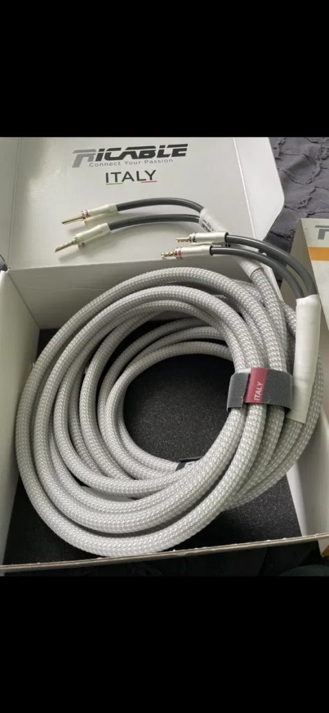 Hi-End Акустический кабель Recable Primus Speaker MKll. 2х4 метра. Сечение 3,1мм2
