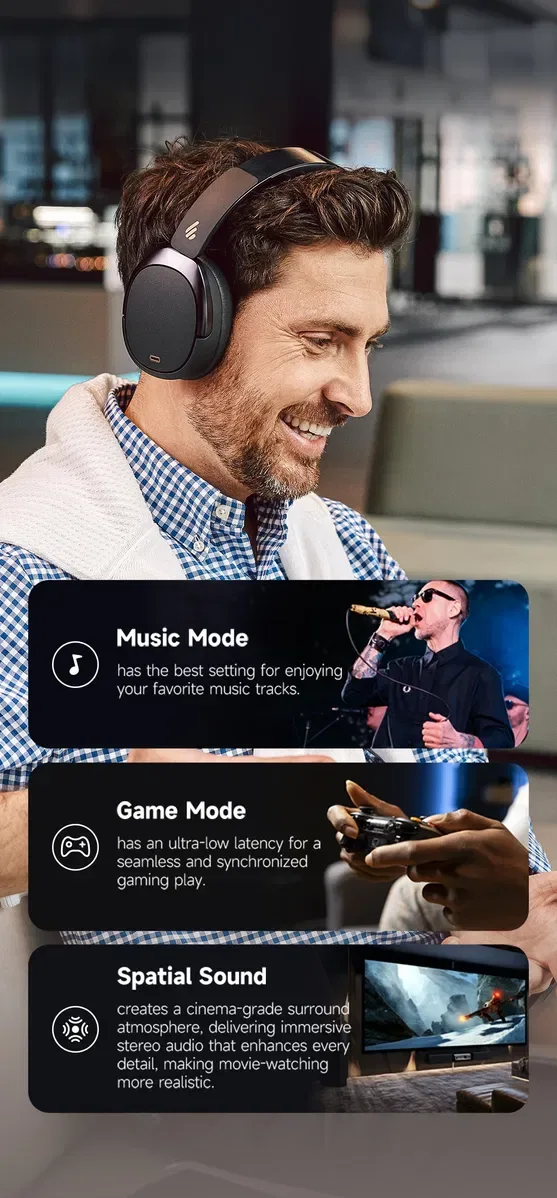 Hi-Res Bluetooth Навушники Edifier WH950NB  New Version — фото 8