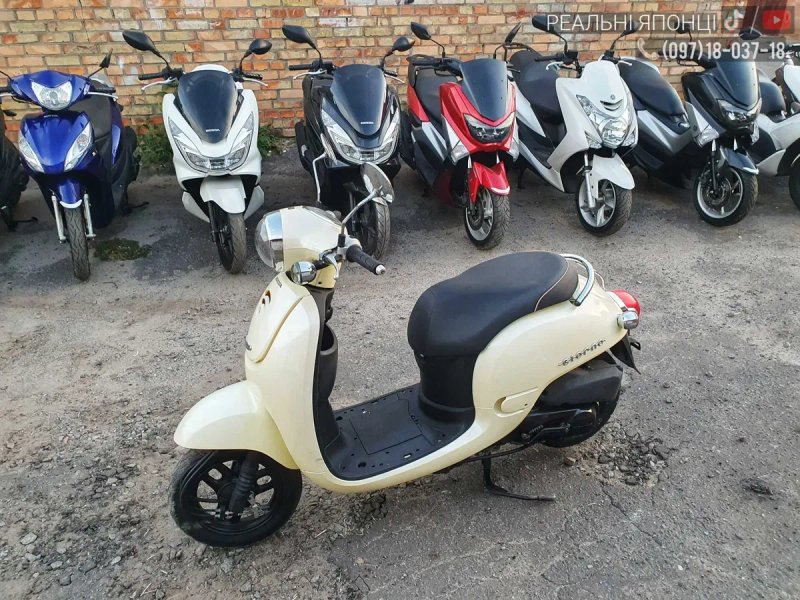 Honda dio 18 gray НOBA ПОСТABKA купить скутер мопед с контейнера — фото 2
