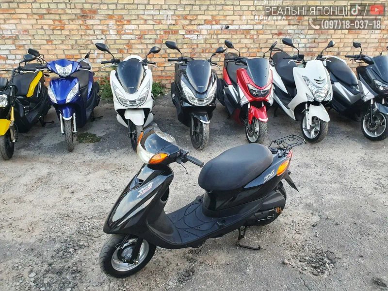 Honda dio 18 gray НOBA ПОСТABKA купить скутер мопед с контейнера — фото 4