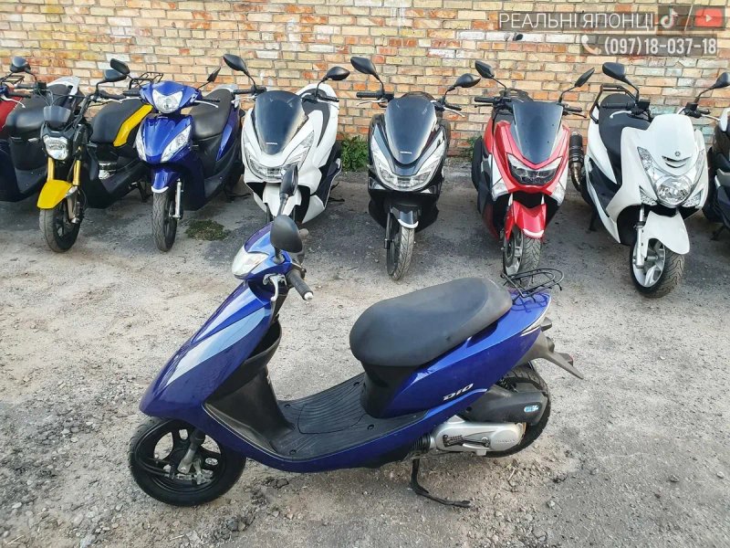 Honda dio 18 gray НOBA ПОСТABKA купить скутер мопед с контейнера — фото 5