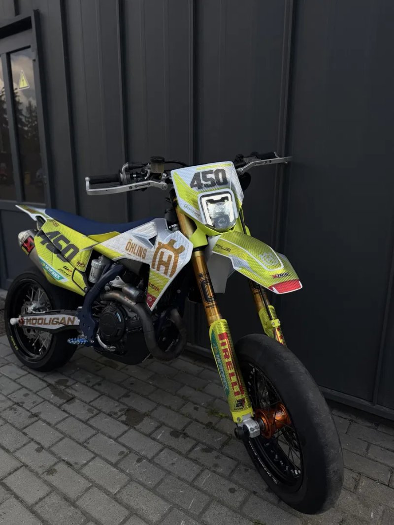 Husqvarna 450 FS supermoto motard 2022 — фото 2