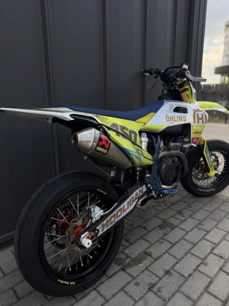 Husqvarna 450 FS supermoto motard 2022 — фото 5