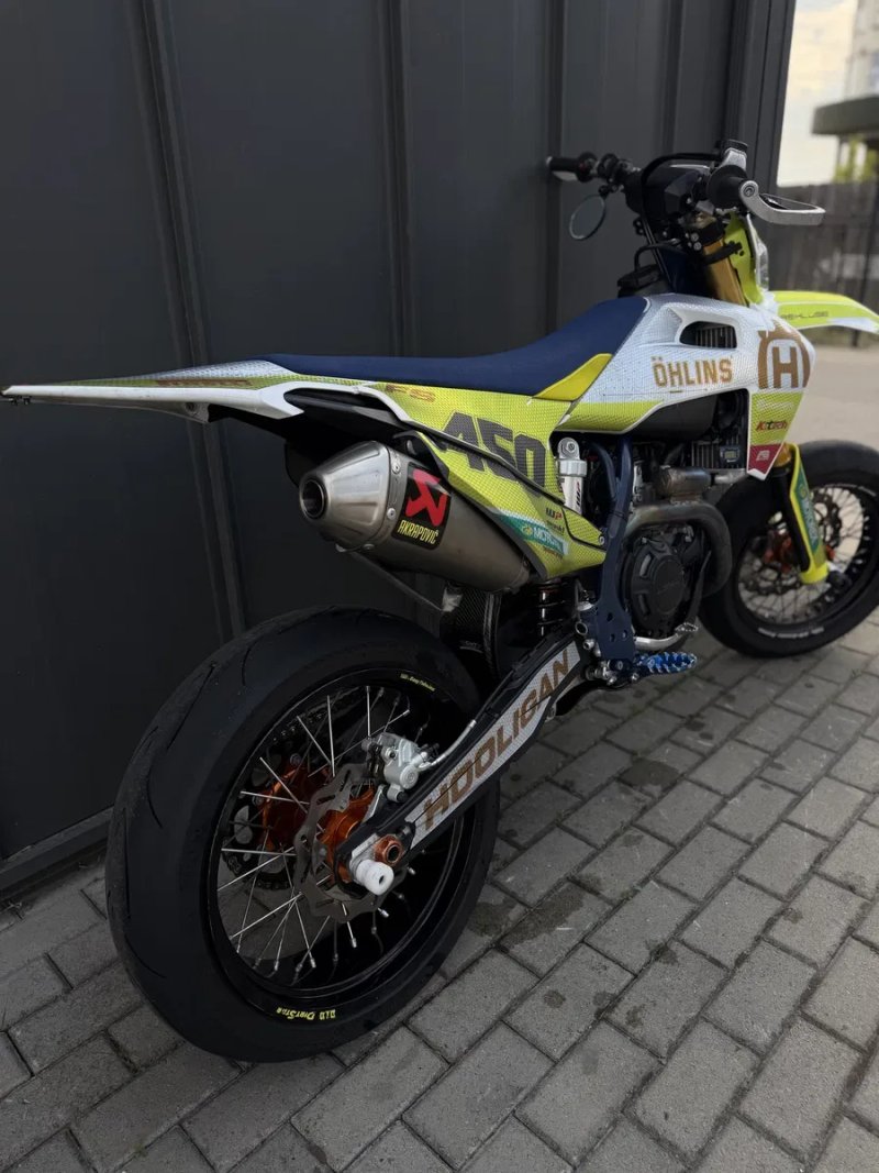 Husqvarna 450 FS supermoto motard 2022 — фото 7