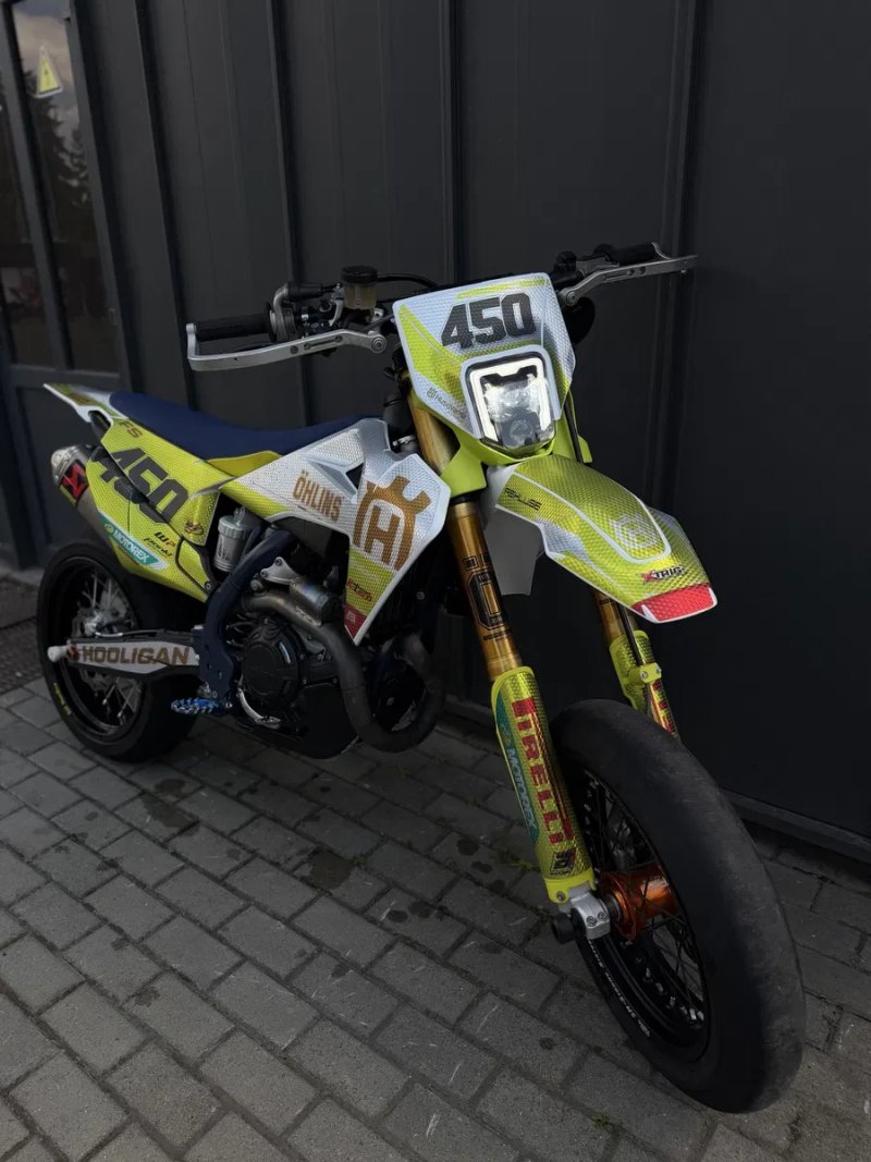 Husqvarna 450 FS supermoto motard 2022 — фото 8