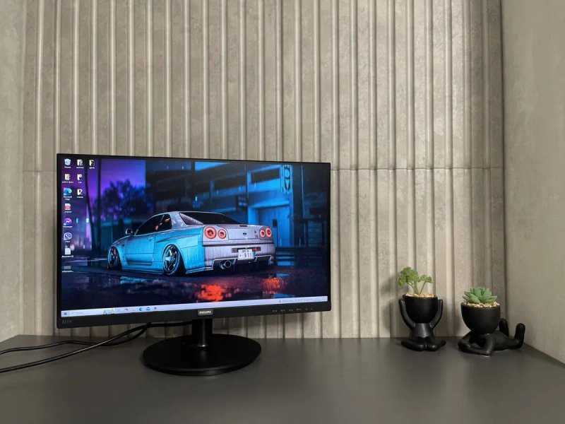 75 hz Безрамковий монітор Philips 22 дюйми 221V8/00 full hd — фото 4