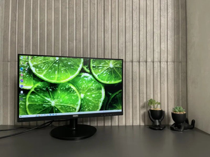 75 hz Безрамковий монітор Philips 22 дюйми 221V8/00 full hd — фото 5