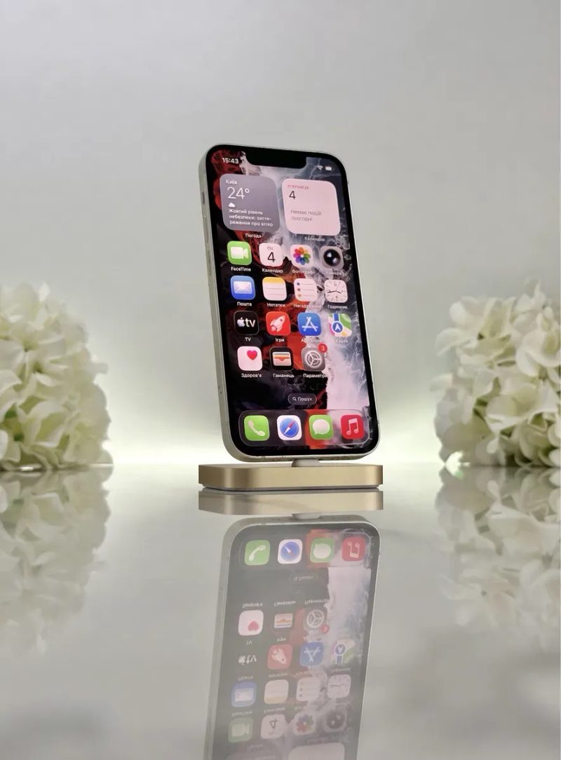 Ідеальний iPhone 13 mini 256GB Neverlock 100%АКБ Starlight (Магазин Гарантія) — фото 2