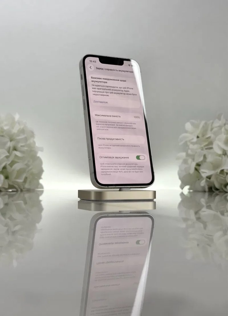 Ідеальний iPhone 13 mini 256GB Neverlock 100%АКБ Starlight (Магазин Гарантія) — фото 4
