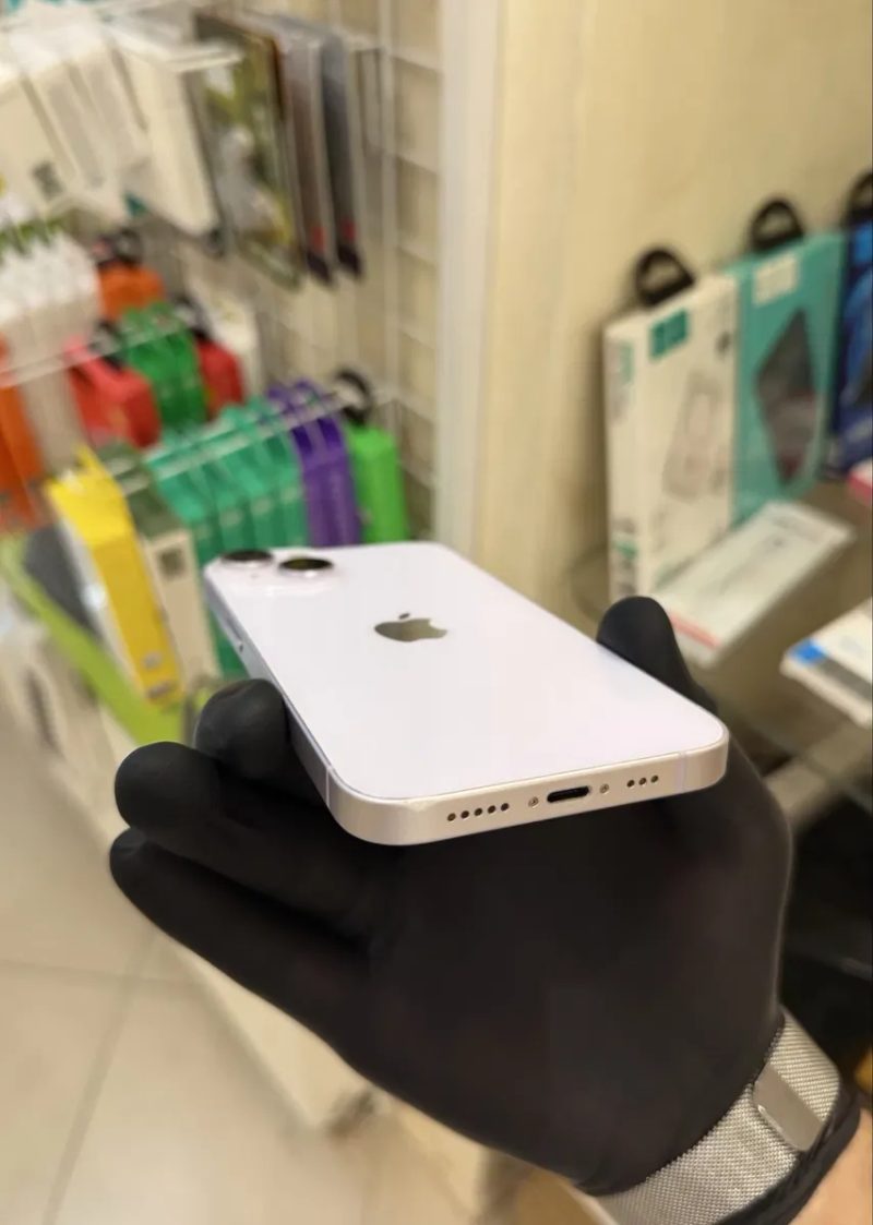 Ідеальний iPhone 14 Purple 100%АКБ Фізична Neverlock (Магазин Гарантія) — фото 6