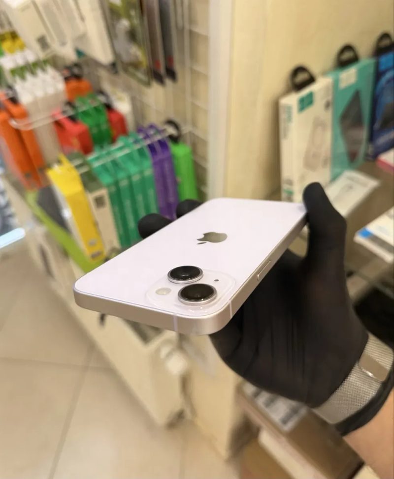 Ідеальний iPhone 14 Purple 100%АКБ Фізична Neverlock (Магазин Гарантія) — фото 8