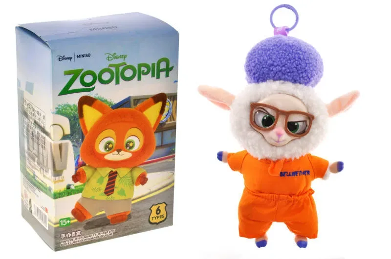 Іграшка-сюрприз м'яка Брелок Зоотрополіс Zootopia у коробці — фото 3