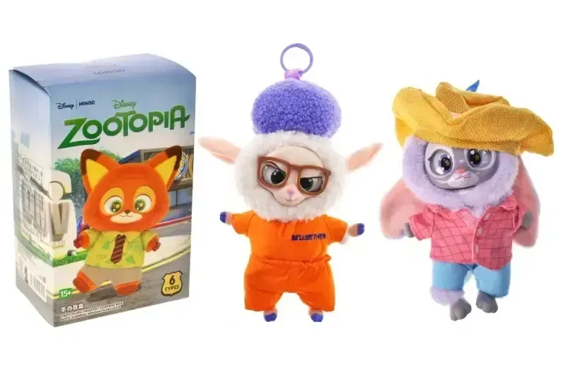 Іграшка-сюрприз м'яка Брелок Зоотрополіс Zootopia у коробці — фото 4