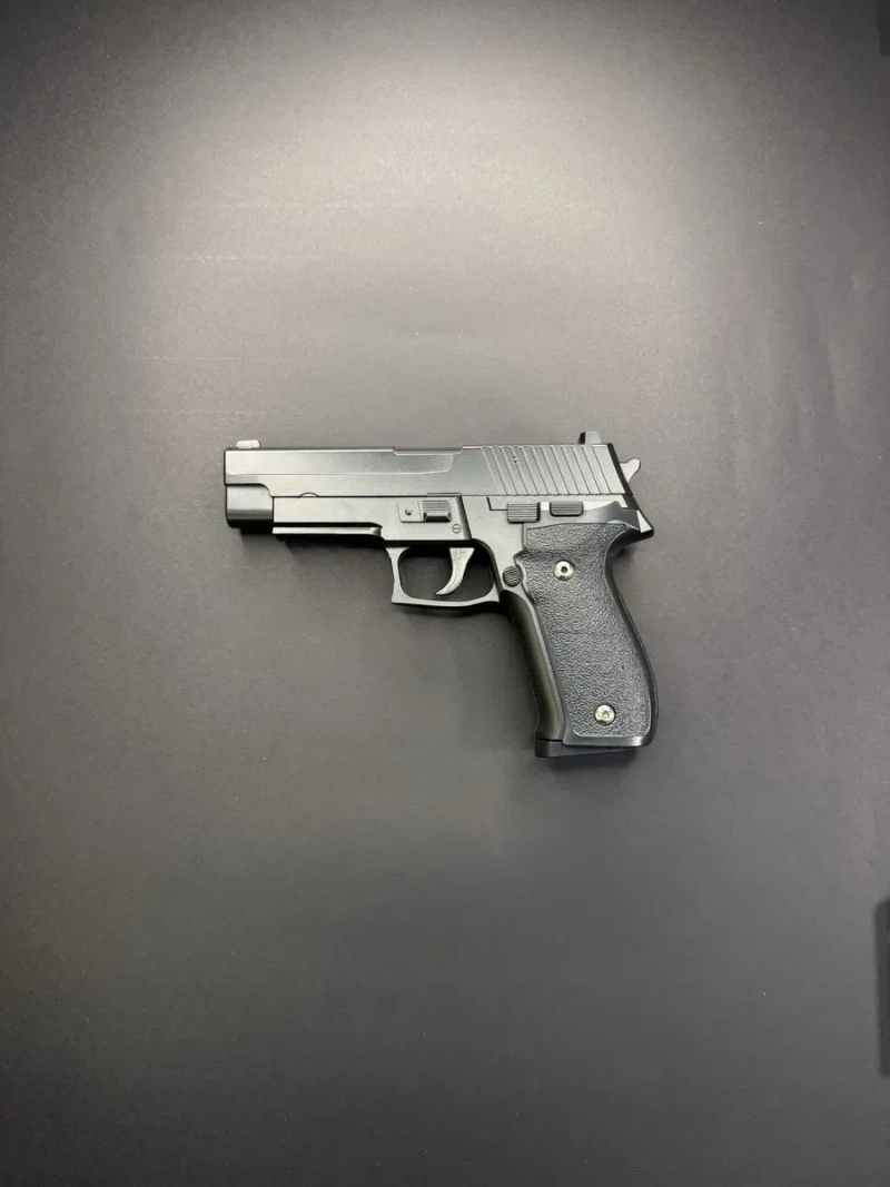 Іграшковий металевий пістолет Sig Sauer PRO+ Galaxy G26+, 6 мм, з кобурою, пружинний (spring) — фото 3
