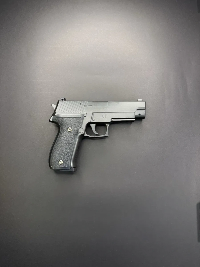 Іграшковий металевий пістолет Sig Sauer PRO+ Galaxy G26+, 6 мм, з кобурою, пружинний (spring) — фото 4