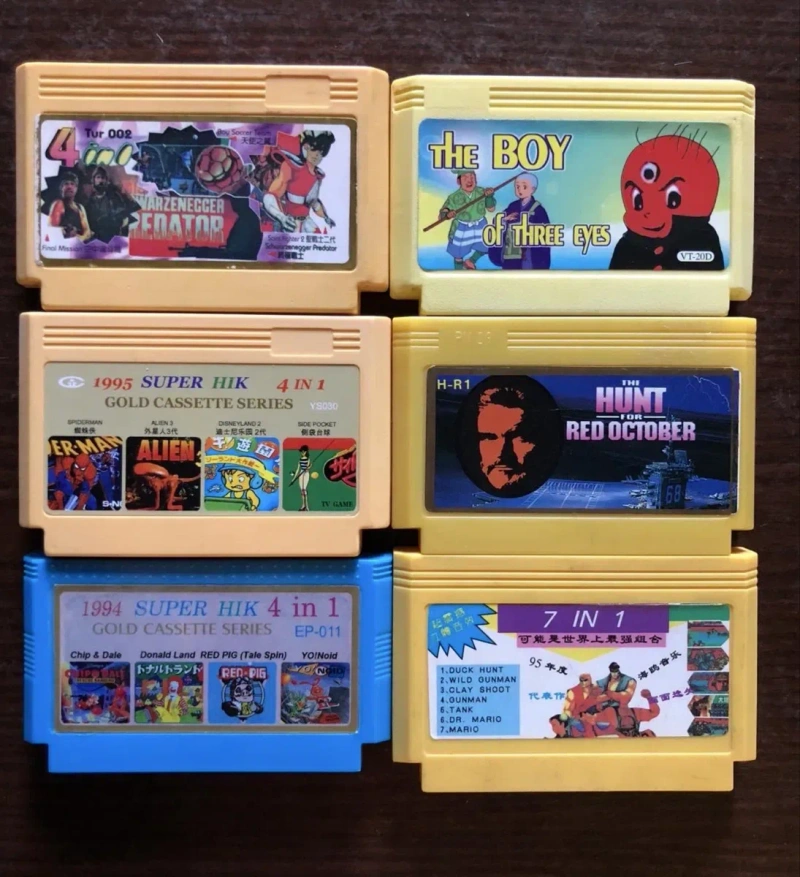 Ігри для Денді, Сюбор, Steepler, Remarks: Dizzy Earrhworm Jim, Dracula Lion King, Contra Force Aladdin TopGun Joe and Mac, Addams Family Contra — фото 5
