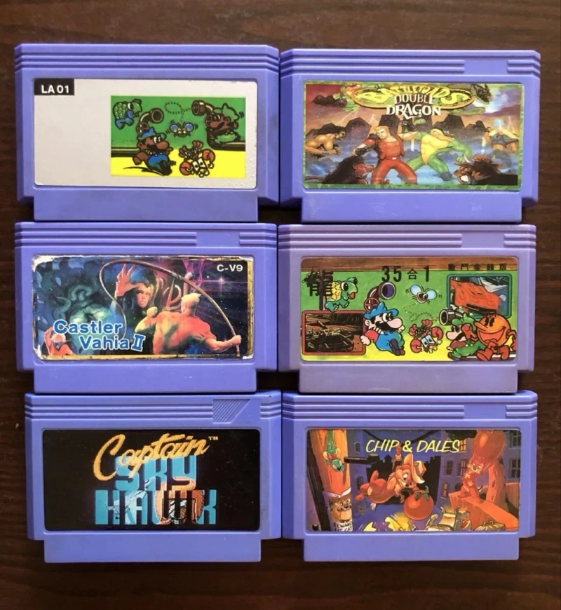 Ігри для Денді, Сюбор, Steepler, Remarks: Dizzy Earrhworm Jim, Dracula Lion King, Contra Force Aladdin TopGun Joe and Mac, Addams Family Contra — фото 7