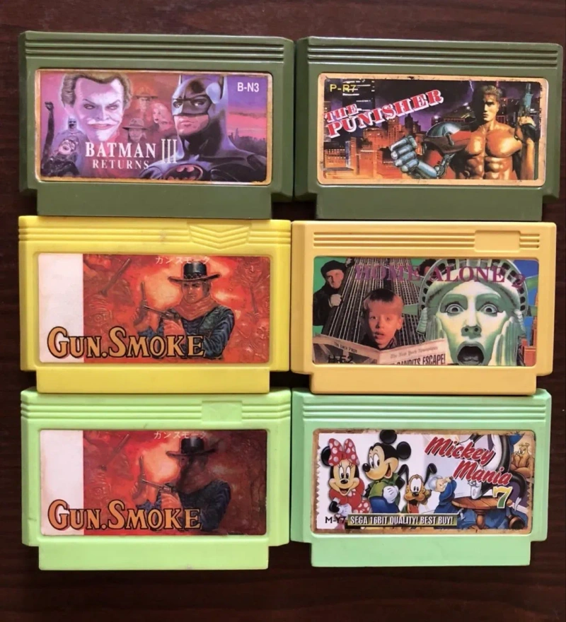 Ігри для Денді, Сюбор, Steepler, Remarks: Dizzy Earrhworm Jim, Dracula Lion King, Contra Force Aladdin TopGun Joe and Mac, Addams Family Contra — фото 8