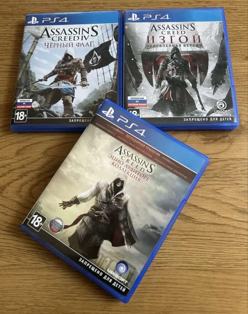 Ігри для Sony PS2/PS3/PS4: Resistance FEAR PES 2021, Cyberpunk 2077, Harry Potter, Tekken Assassins Creed Изгой, Черный Флаг Call of Duty WWII — фото 6