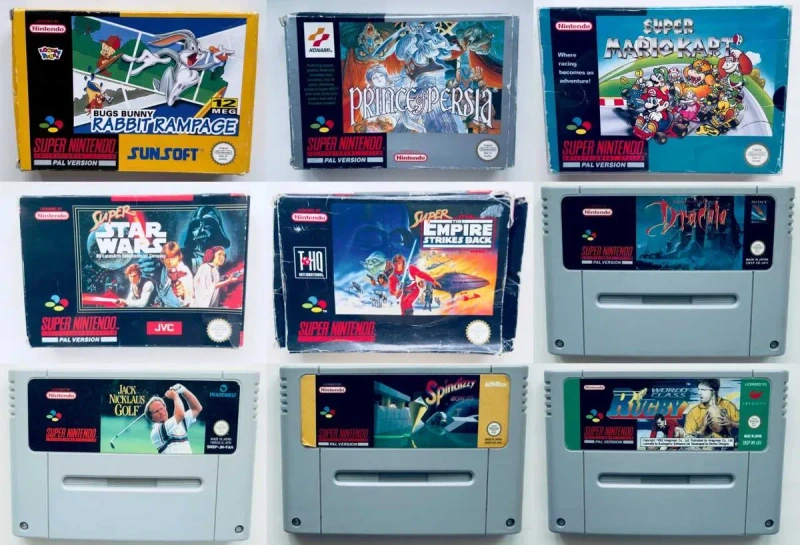 Ігри Nintendo GameBoy / Color / Advance, NES, SNES, Nintendo 64, Nokia N-Gage, Evercade