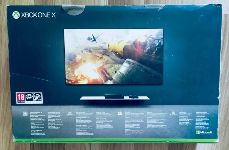 Ігрова консоль Microsoft Xbox One X 1TB Gold Rush Special Edition — фото 2