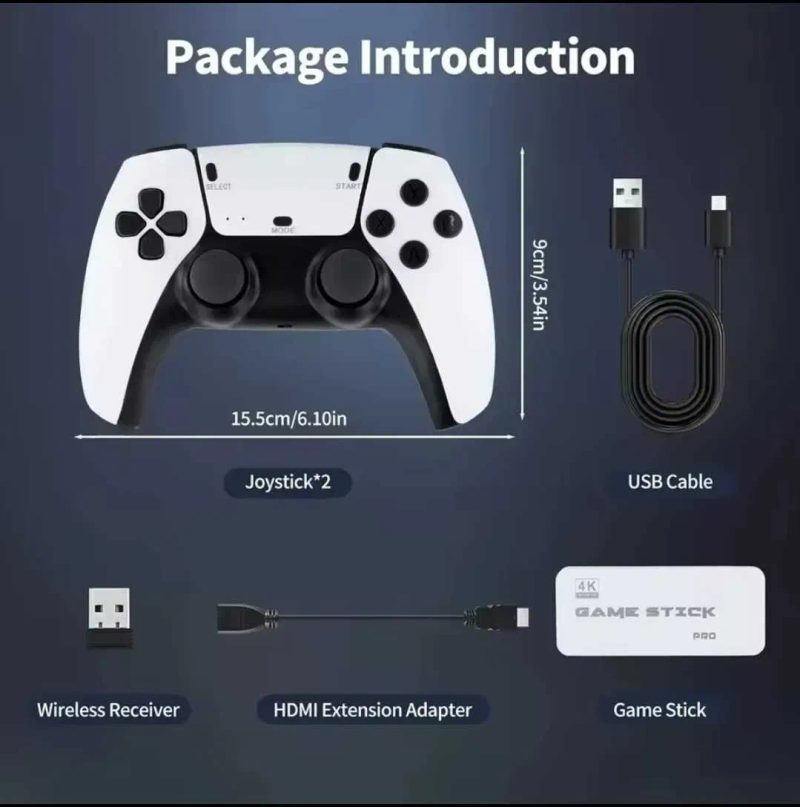 Ігрова приставка Game Stick M15 + 4 батарейки ААА у бонус - 20000 ігор — фото 2