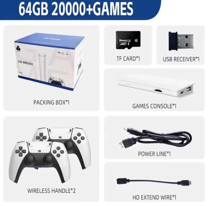 Ігрова приставка Game Stick M15 + 4 батарейки ААА у бонус - 20000 ігор — фото 3