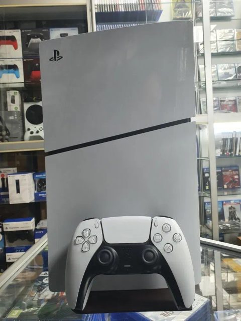 Ігрова приставка Sony PlayStation 5 PS5 Slim Blue-ray гарантія 3 міс.