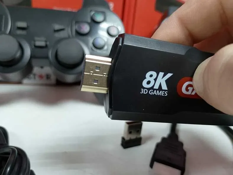 Ігрова ретро приставка + Android TV на 35000 ігор Game TV Плейстейшн 1 — фото 5
