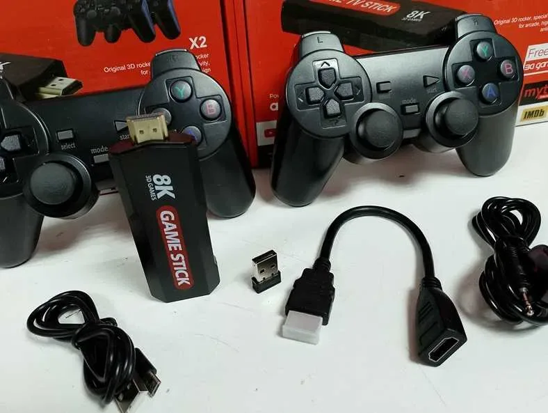 Ігрова ретро приставка + Android TV на 35000 ігор Game TV Плейстейшн 1 — фото 6