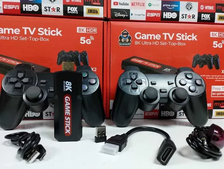 Ігрова ретро приставка + Android TV на 35000 ігор Game TV Плейстейшн 1 — фото 7